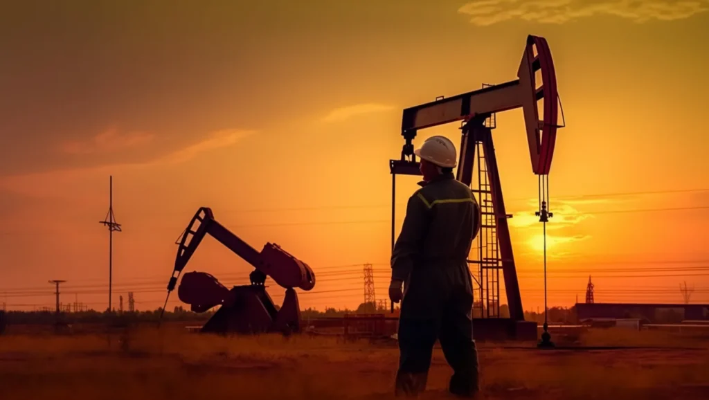 Cuadrilla de operaciones en locación